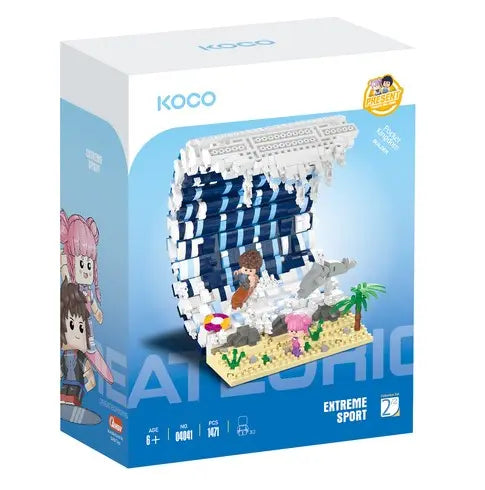 Klocki KOCO Surfowanie 1471 elementów