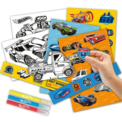 Hot Wheels zestaw kreatywny z naklejkami