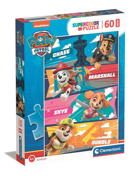 Puzzle 60 maxi Super Kolor Psi Patrol