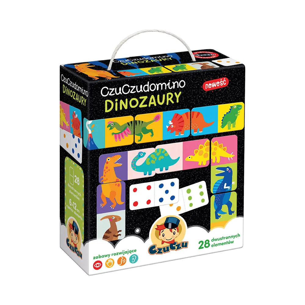 CzuCzu domino Dinozaury 2+