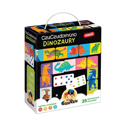 CzuCzu domino Dinozaury 2+