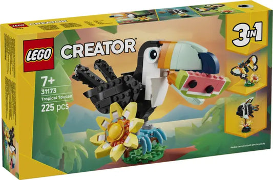 Lego Creator 3w1- Dzikie zwierzęta: Tropikalny tukan