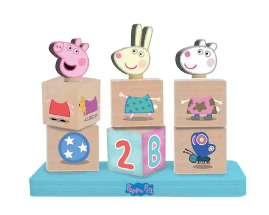 Świnka peppa układanka drewniana