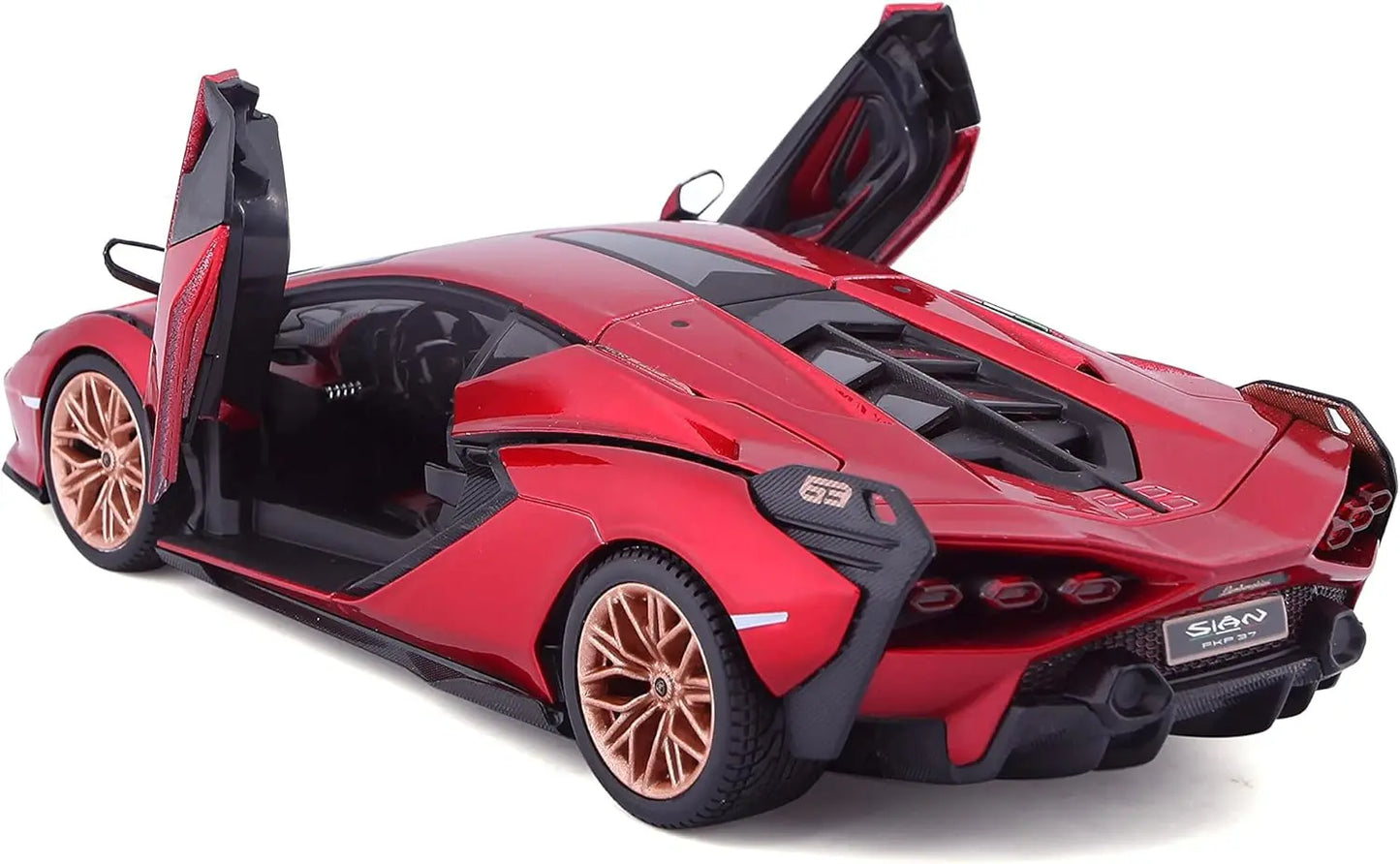 BBU 1:24 Lamborghini Sian FKP37 Red 21099RD 02702