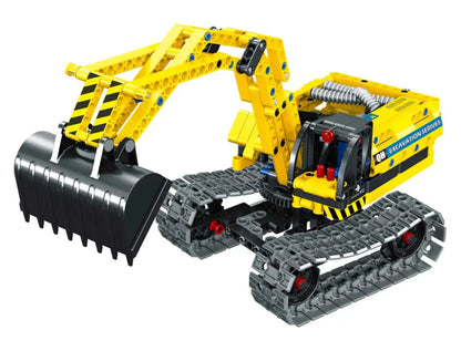 Immaster klocki koparka i robot 2w1 342 elementy