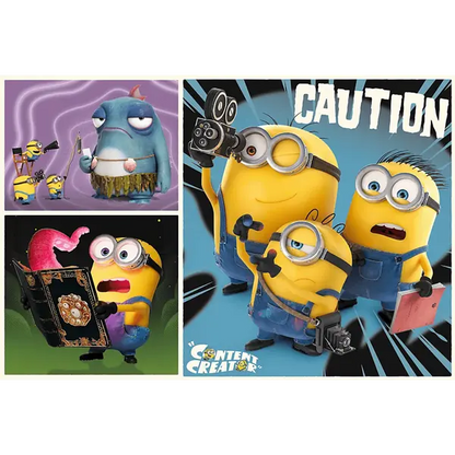 Puzzle Minionki 160 el. Historie Minionków