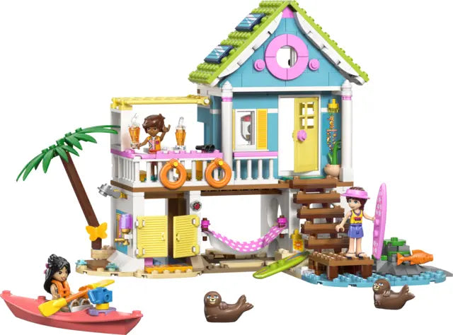 Lego Friends - Domek na plaży z fokami
