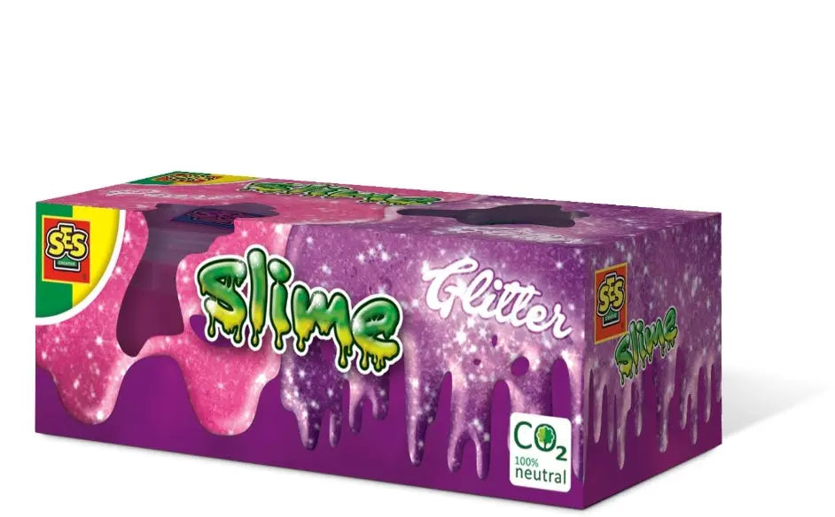 Slime 2x120gr brokatowy