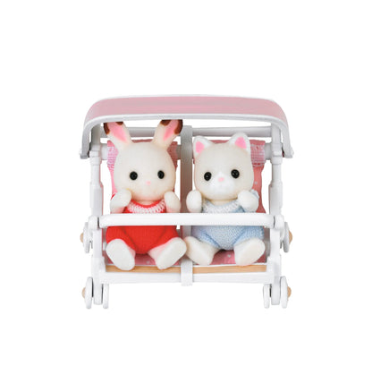 Sylvanian Podwójny wózek spacerowy