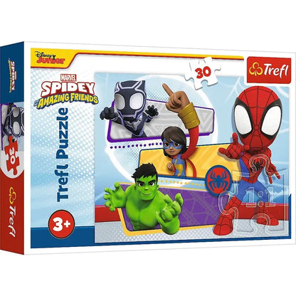 Puzzle 30 el. Marvel Spidey i Super Kumple