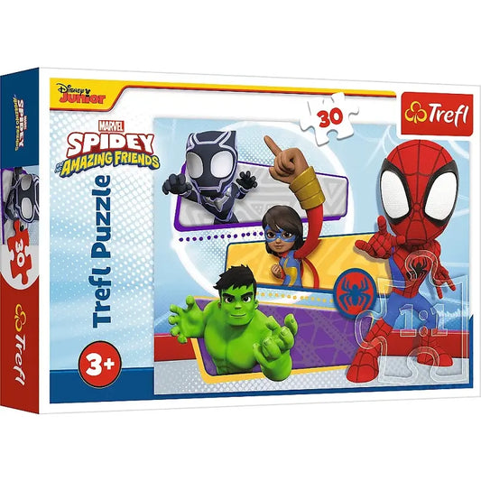 Puzzle 30 el. Marvel Spidey i Super Kumple