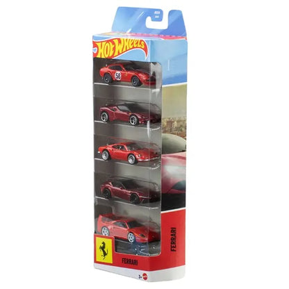 Hot Wheels Ferrari pięciopak