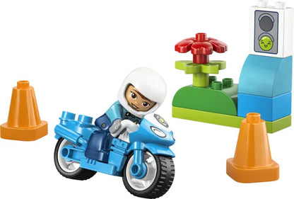 Lego Duplo - Niebieski motocykl policyjny