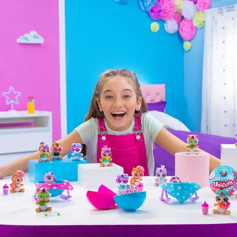 5 Surprise kula niespodzianka, Newborn Unicorn Squad