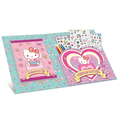 Hello Kitty - kolorowanka z naklejkami