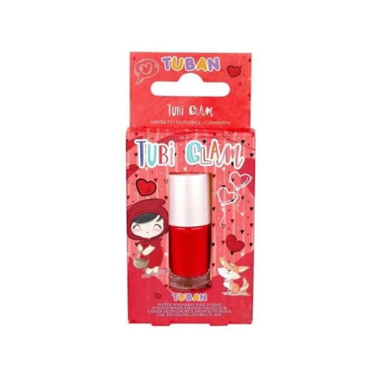 Tuban lakier do paznokci Tubi Glam czerwony