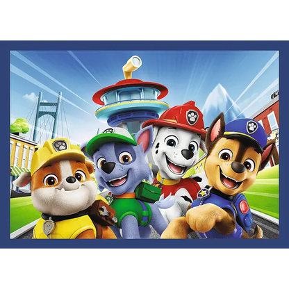 Puzzle Premium Plus Kids, Psi Patrol 4 x 88 el. Psia straż