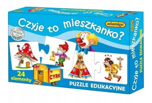 Czyje to mieszkanko? - puzzle