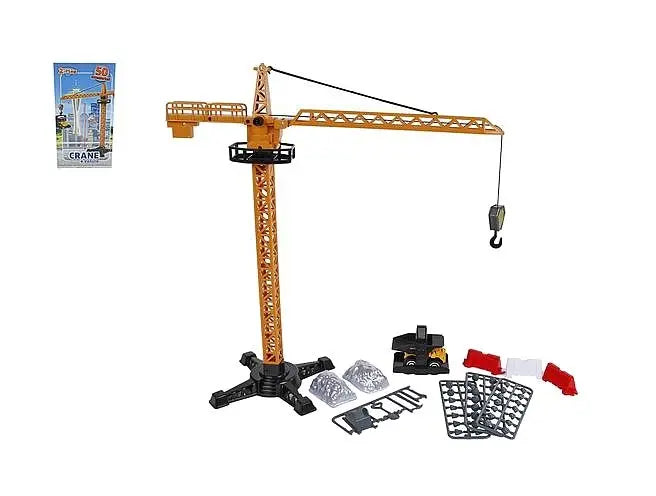 Dźwig żuraw 40 cm z akcesoriami