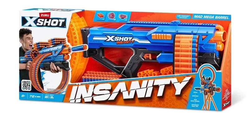 ZURU X-SHOT Insanity Mega Barrel 36609 27398