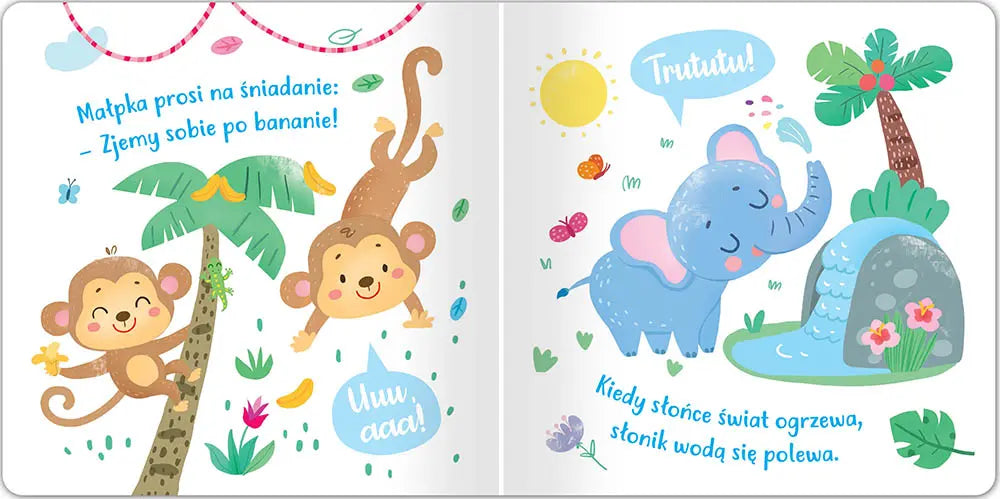 W zoo posłuchaj zwierząt książeczka z dźwiękami