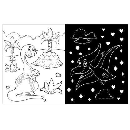Lubię dinozaury neon moc koloru