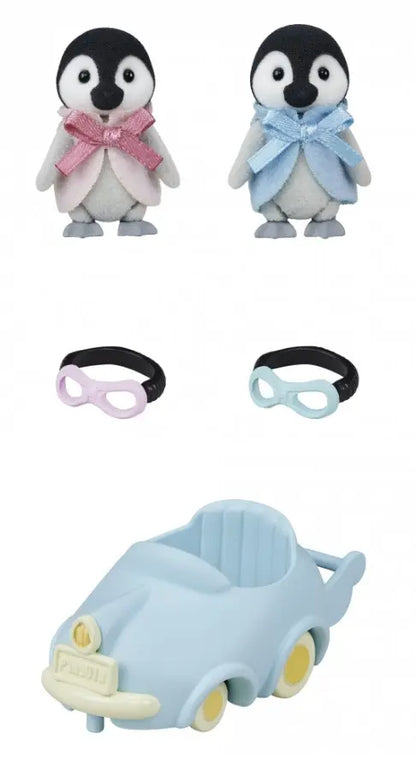 Sylvanian Families Pingwinki w samochodzie