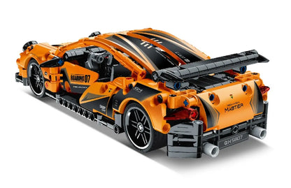 Immaster klocki auto pomarańczowe 490 elementów