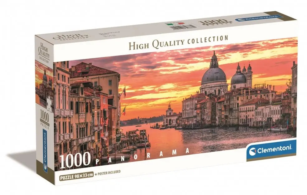 Puzzle 1000 Panorama Compact - The Grand Canale Wenecja