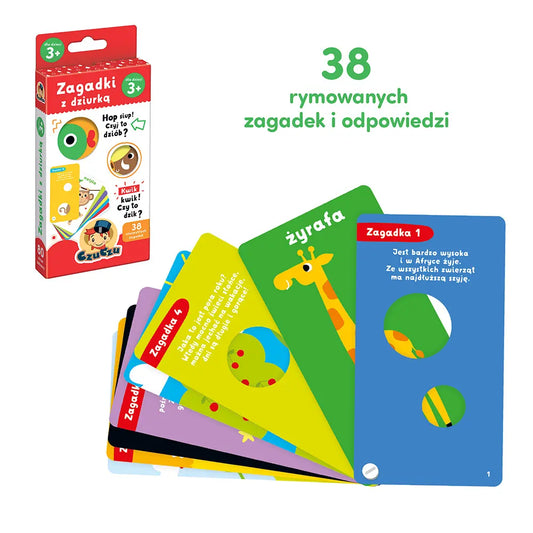 CzuCzu Zagadki z dziurką 3+ 73203