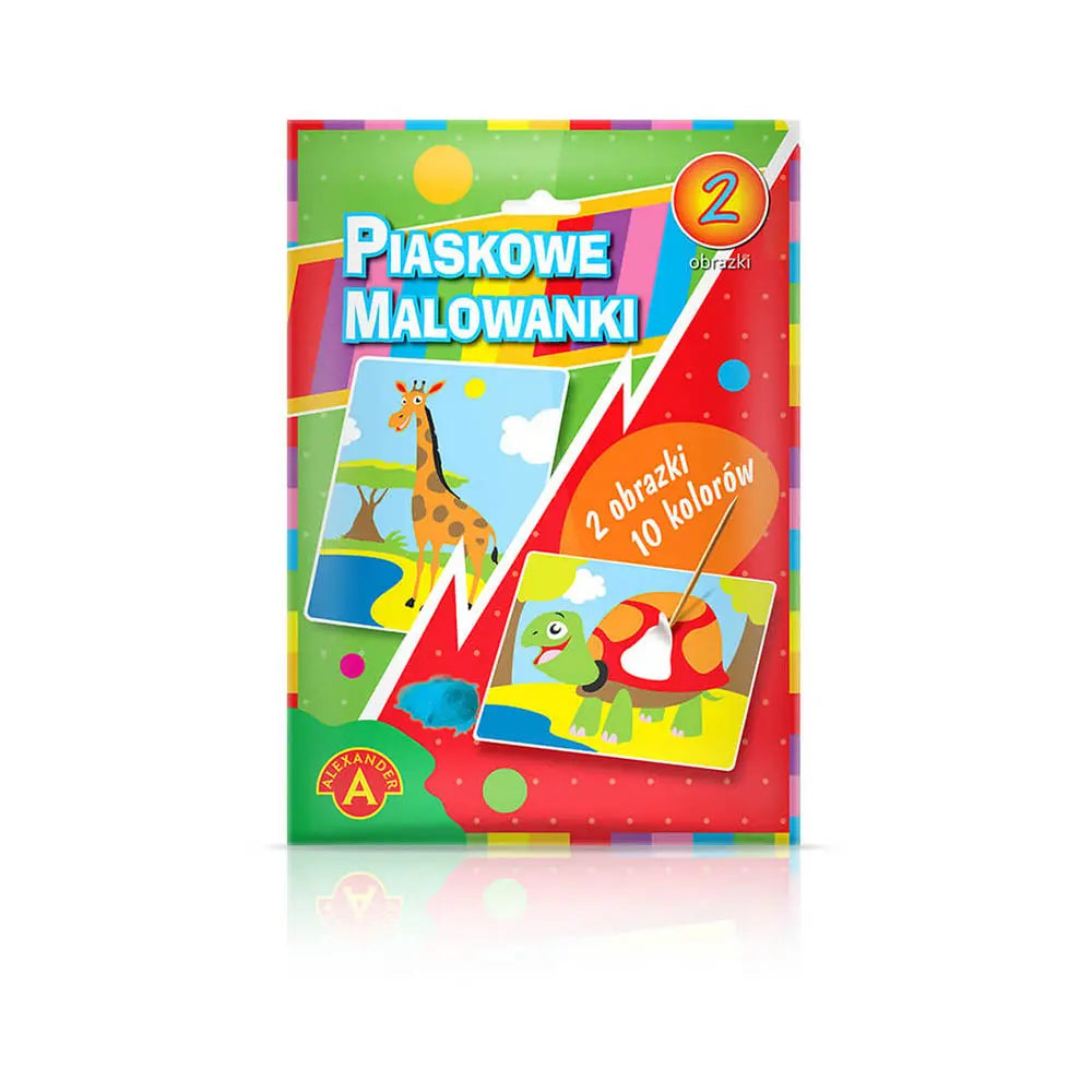 Piaskowe Malowanki – Żyrafa, Żółw 1712