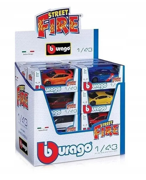 Street fire 1:43 kolekcja aut