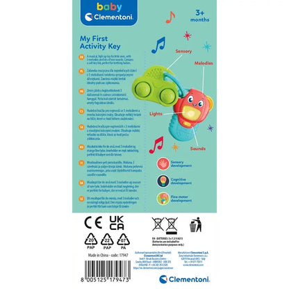 Clementoni baby muzyczny kluczyk