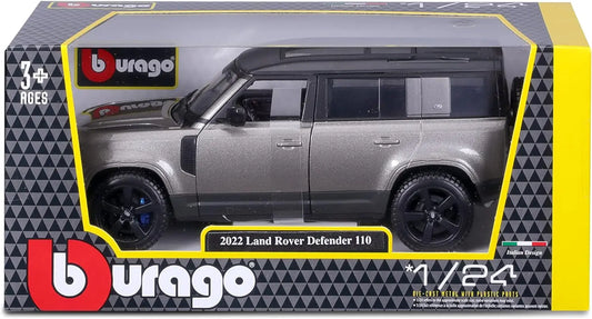 BBU 1:24 Land Rover Defender 2022 silver 21101SL