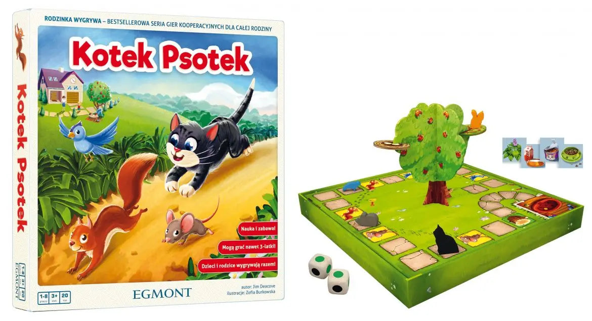 Gra Kotek Psotek /Rodzinka wygrywa 07355