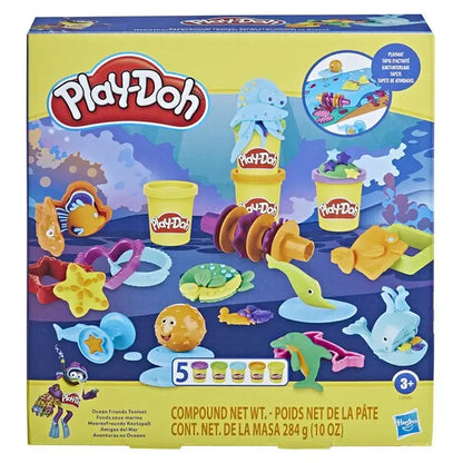 PlayDoh - Zestaw Ocean 5x tuba + akcesoria