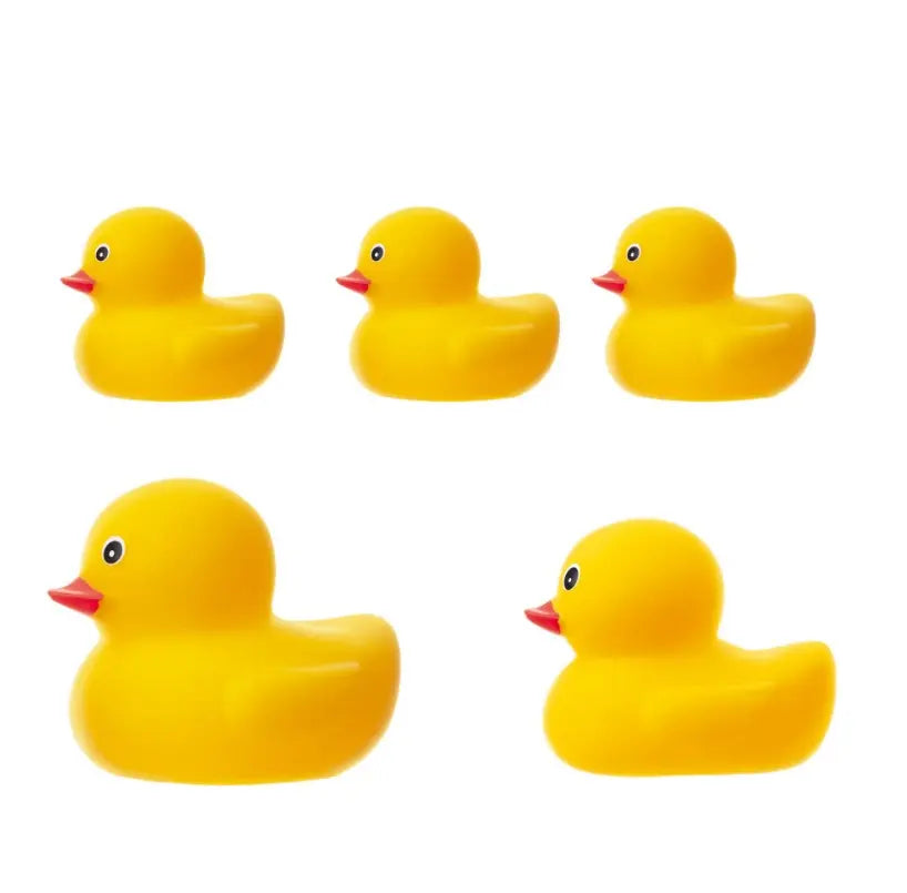 Kaczuszki do kąpieli 5szt bez dziurki higieniczne