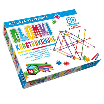 Słomki konstrukcyjne 80 elementów