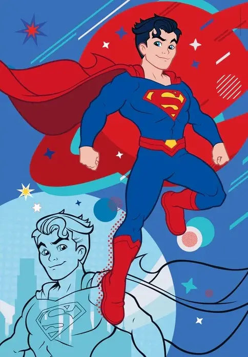 Clementoni puzzle 3x48 elementów SuperKolor DC Comics