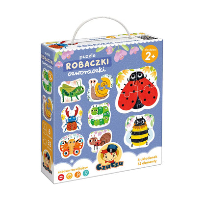 CzuCzu Puzzle Robaczki czworaczki 2+