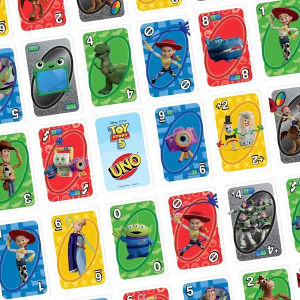 Uno gra w karty Toy Story 5