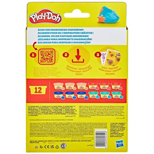 PlayDoh ciastolina zestaw 12 tub