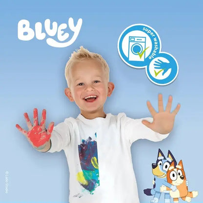 Bluey malowanie palcami