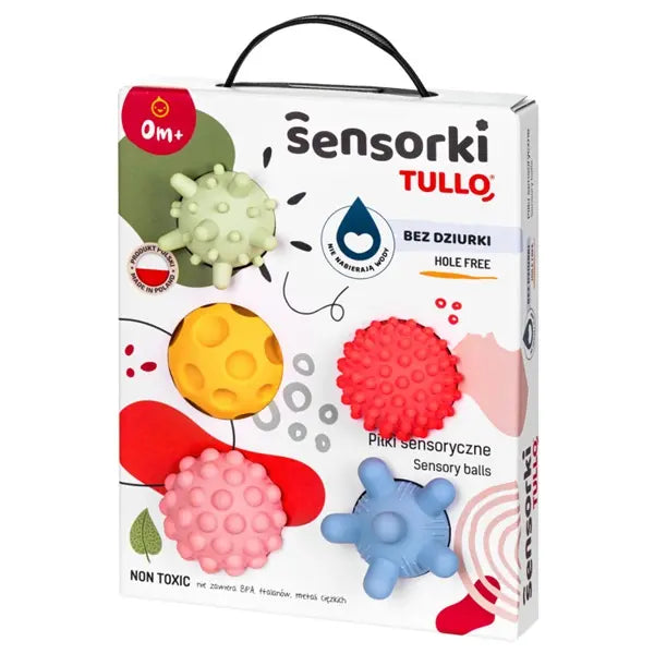 Piłeczki Sensorki 5szt. bez dziurki