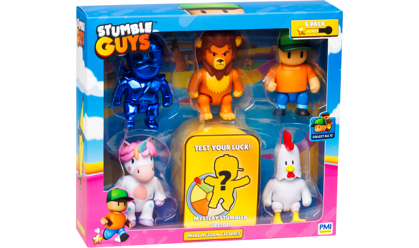 STUMBLE GUYS S1 MiniAct.fig.6pack del.A 89021