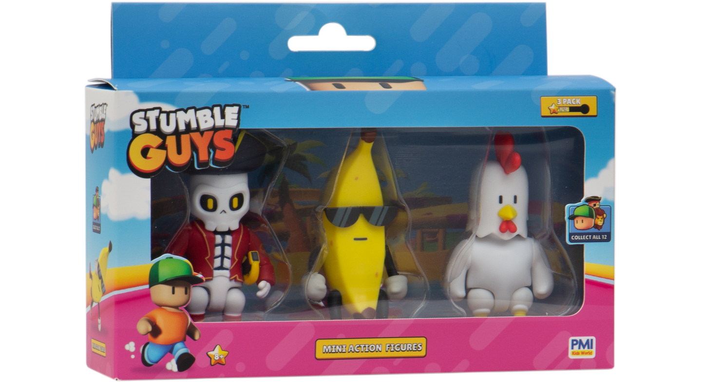 STUMBLE GUYS S1 MiniAct.fig.3pack ver.B 89359