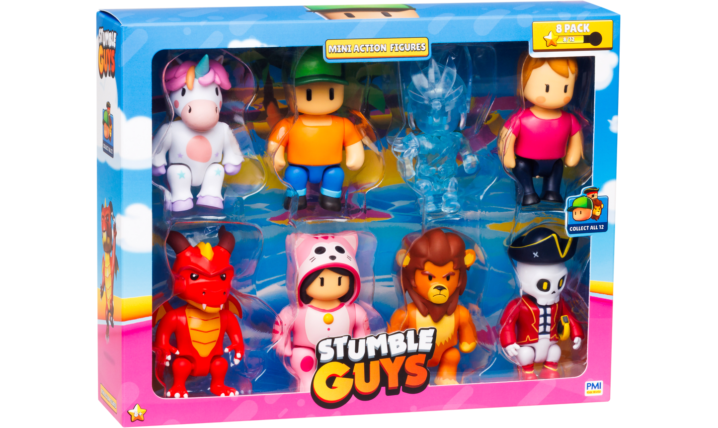 STUMBLE GUYS S1 MiniAct.fig.8pack delB 89380
