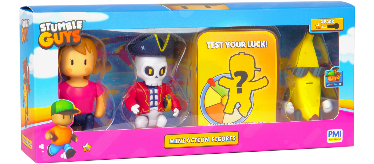STUMBLE GUYS S1 MiniAct.fig.4pack verB 89632