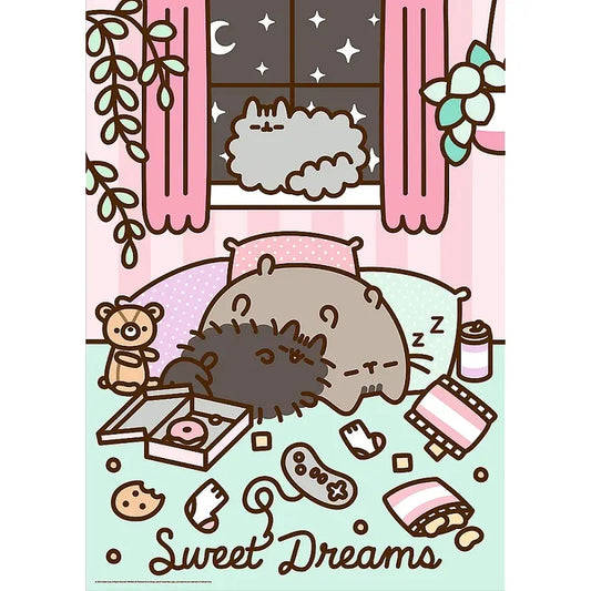 Puzzle Premium Plus Quality Pusheen 1000 elementów