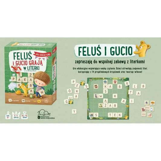 Feluś i gucio grają w literki